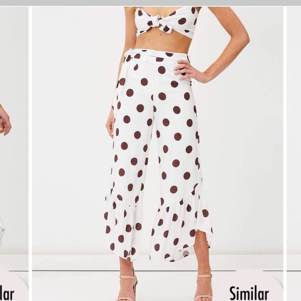 Charlie Holiday Dessert Storm Ruffle Pant set